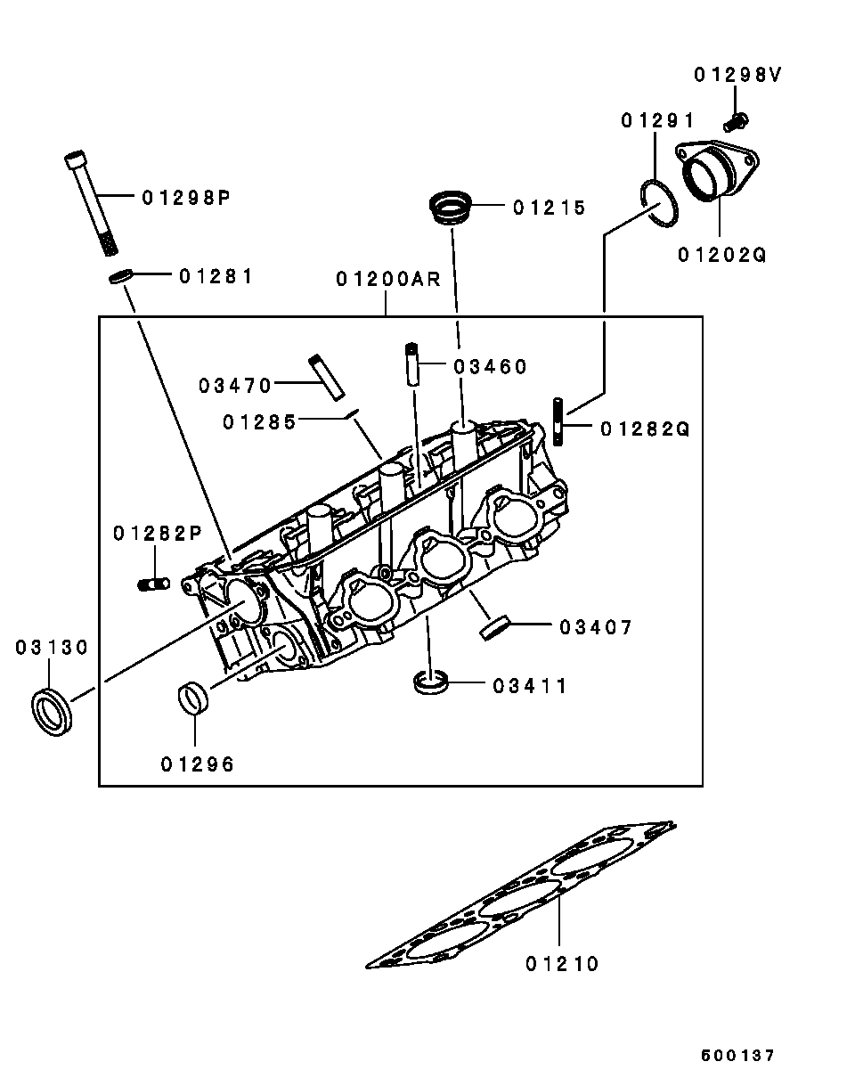 Mitsubishi MD133317 - Simering, ax cu came aaoparts.ro