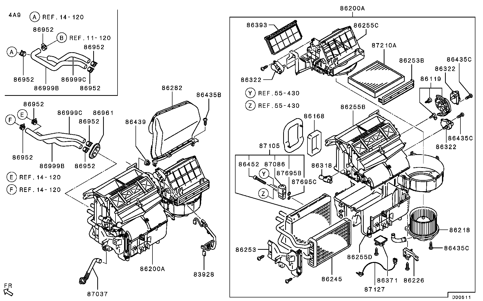 Mitsubishi 7803A109 - Filtru, aer habitaclu aaoparts.ro