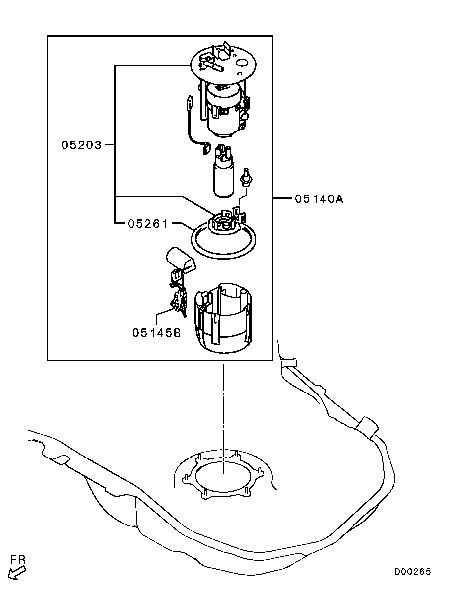 MITSUBISHI (SOUEAST) 1770A106 - Filtru combustibil aaoparts.ro