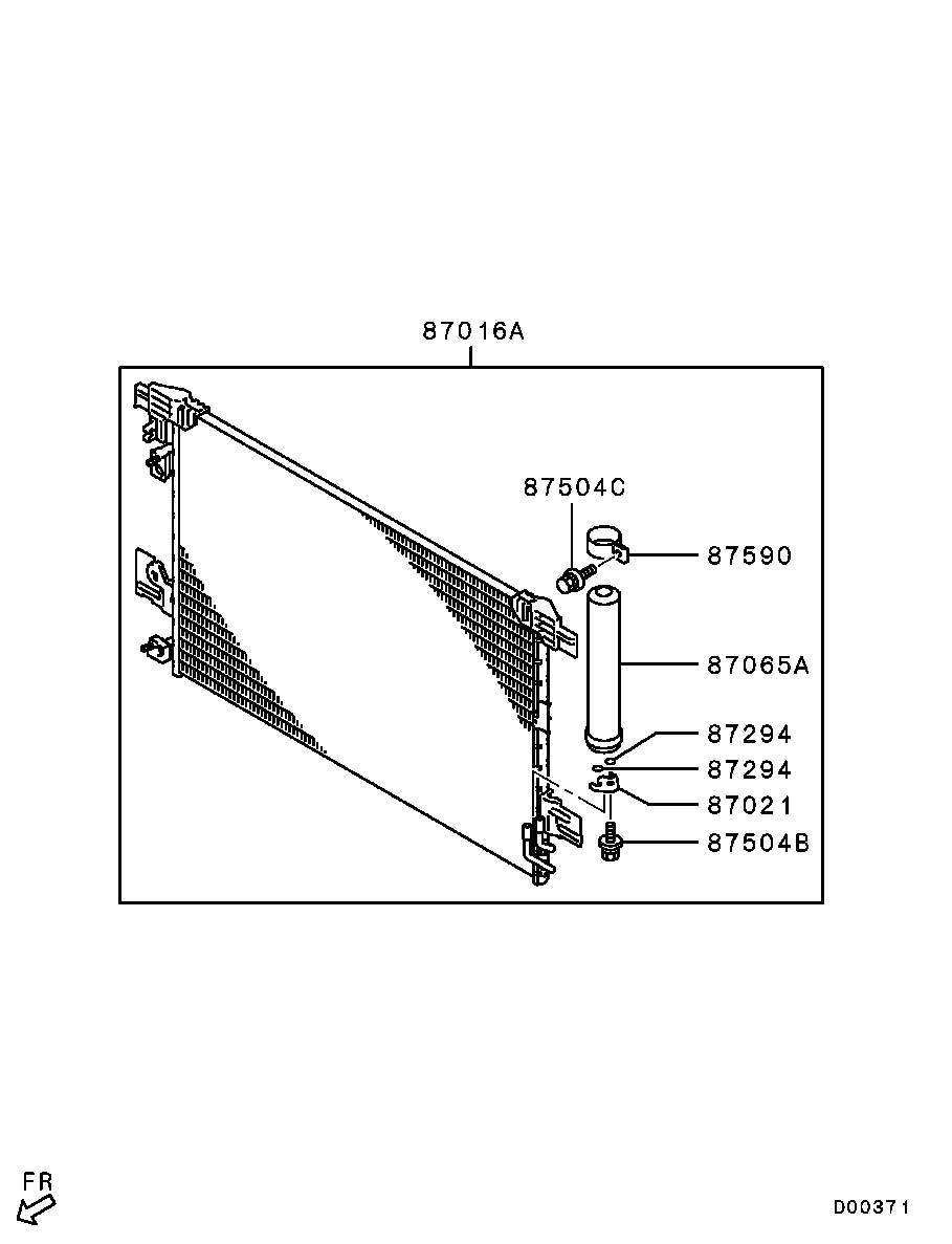 NRF 35872 - Condensator, climatizare aaoparts.ro