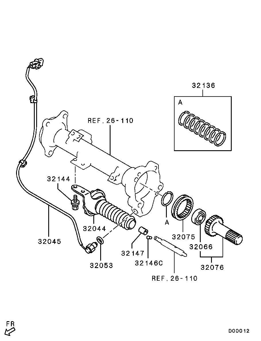 Mitsubishi MN171296 - Comutator,tractiune pe patru roti aaoparts.ro