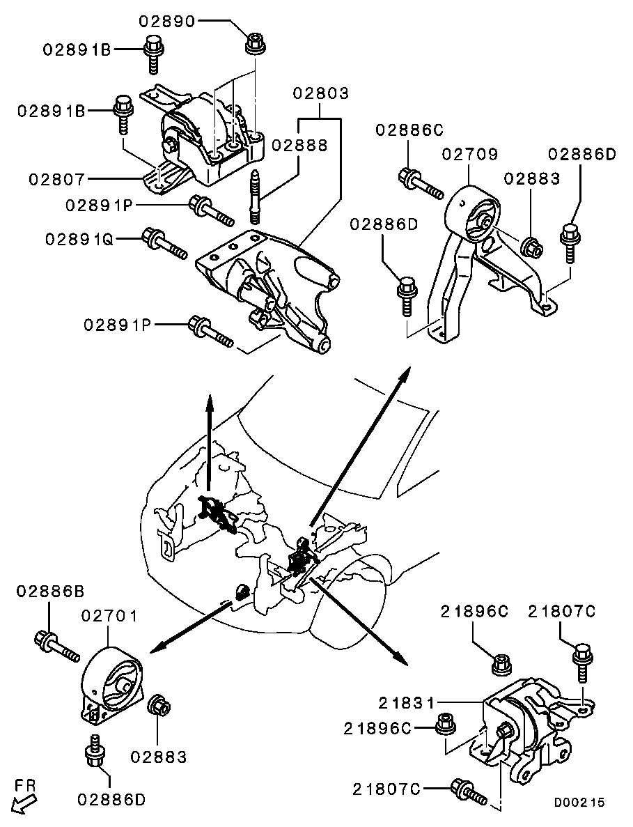 FEBI Bilstein 170065 - Suport motor aaoparts.ro