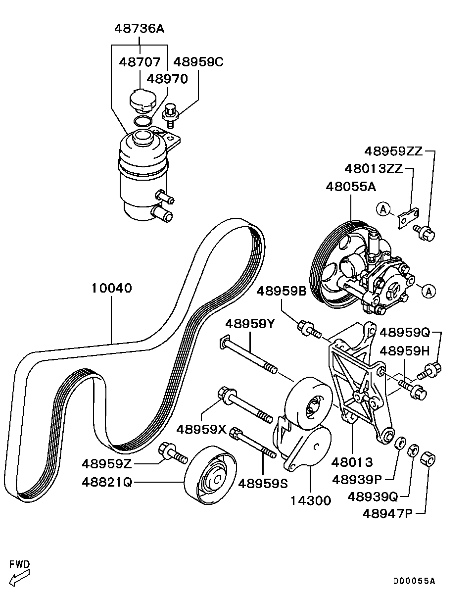 Auwärter MN163085 - Curea transmisie cu caneluri aaoparts.ro