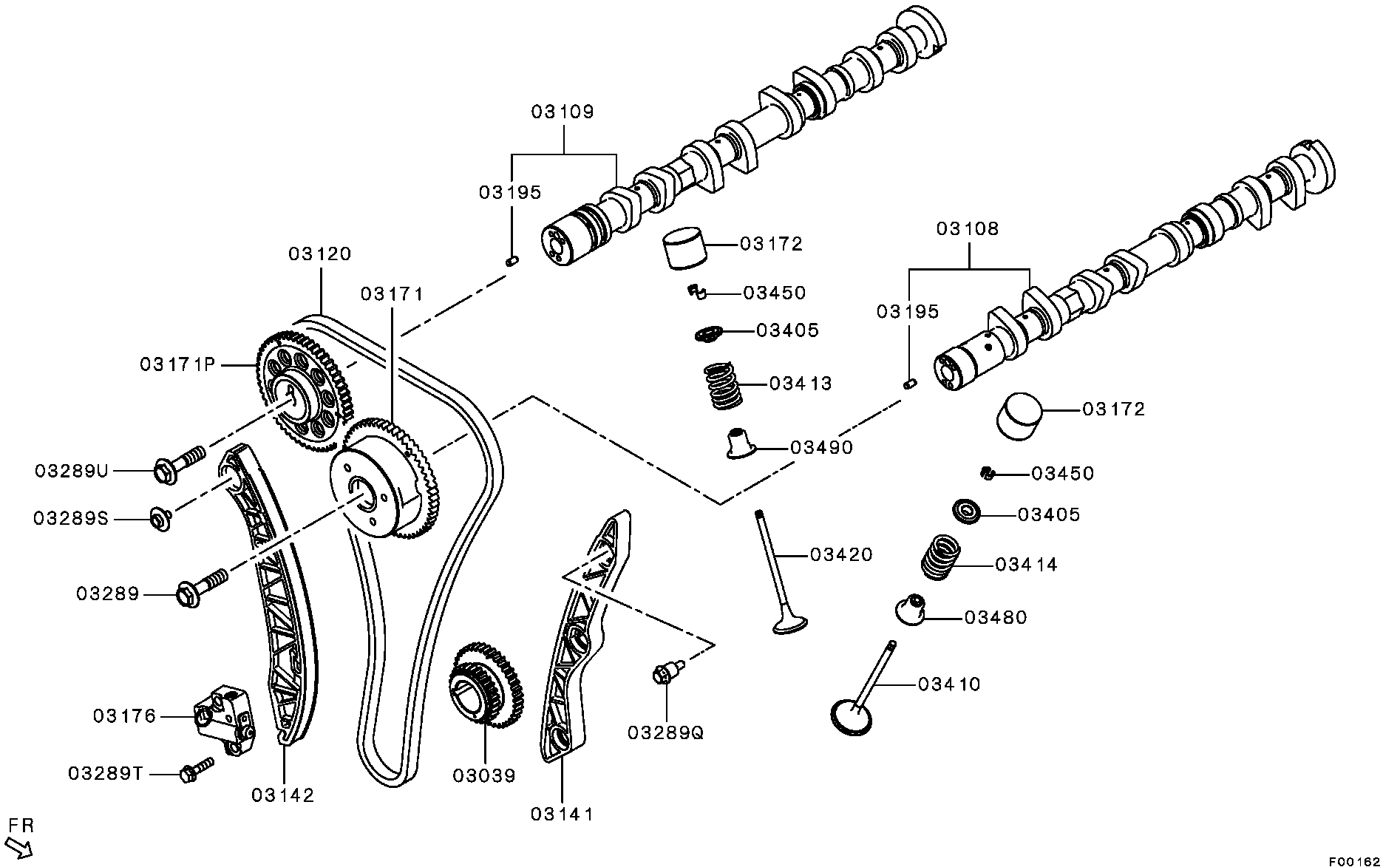 FEBI Bilstein 49718 - Lant distributie aaoparts.ro