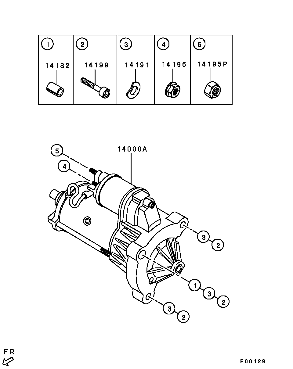 PEUGEOT 1810A101 - Starter aaoparts.ro