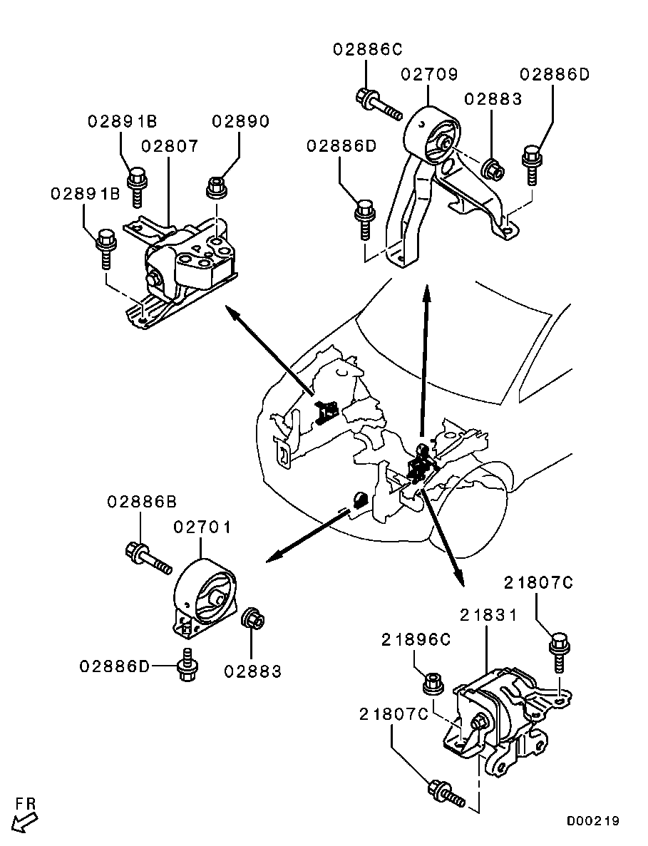 IMPERGOM 610287 - Suport motor aaoparts.ro