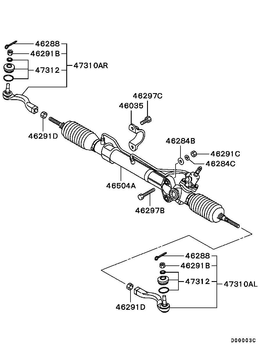 Japanparts TI-523R - Cap de bara aaoparts.ro
