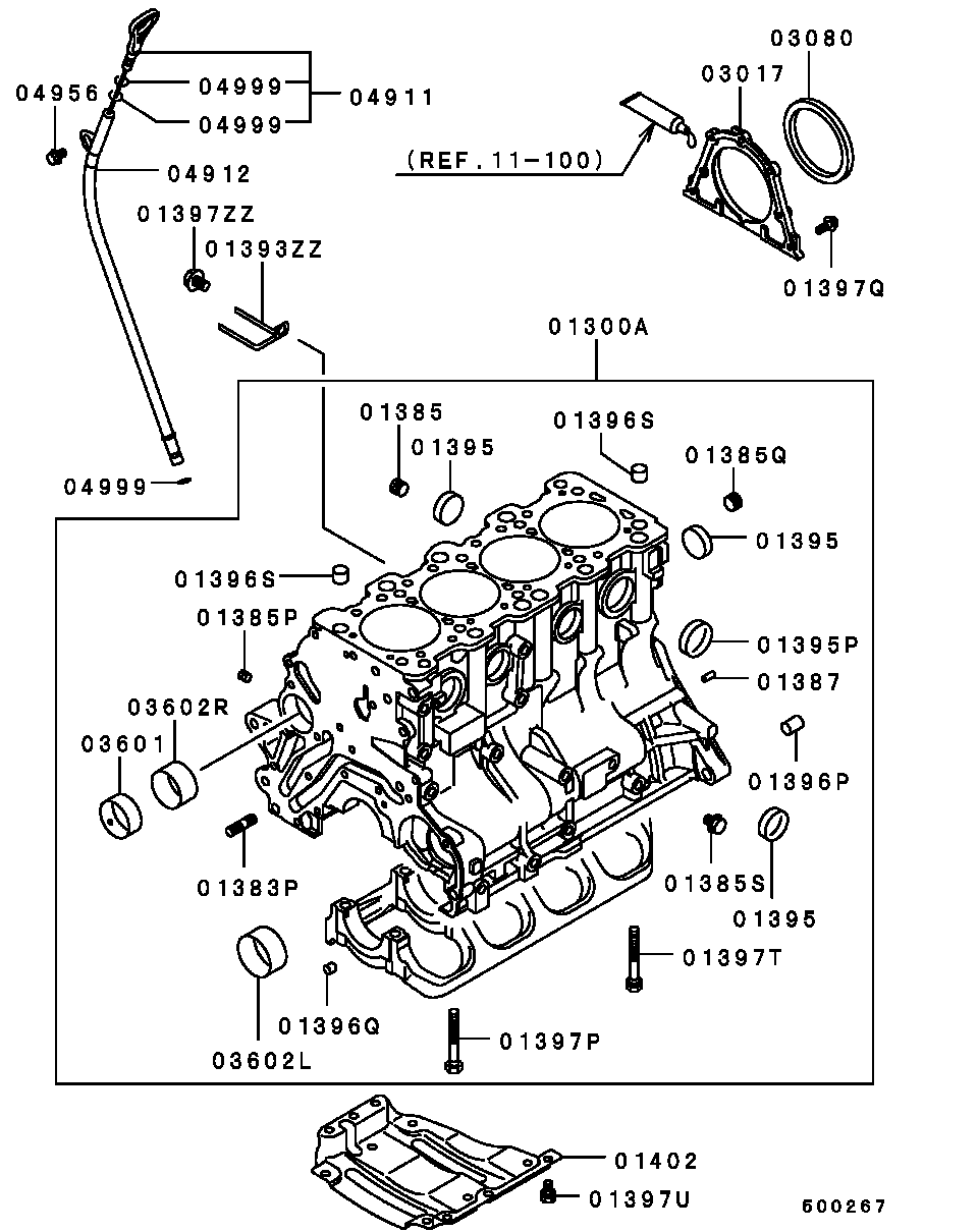 Mitsubishi MD174940 - Simering, arbore cotit aaoparts.ro