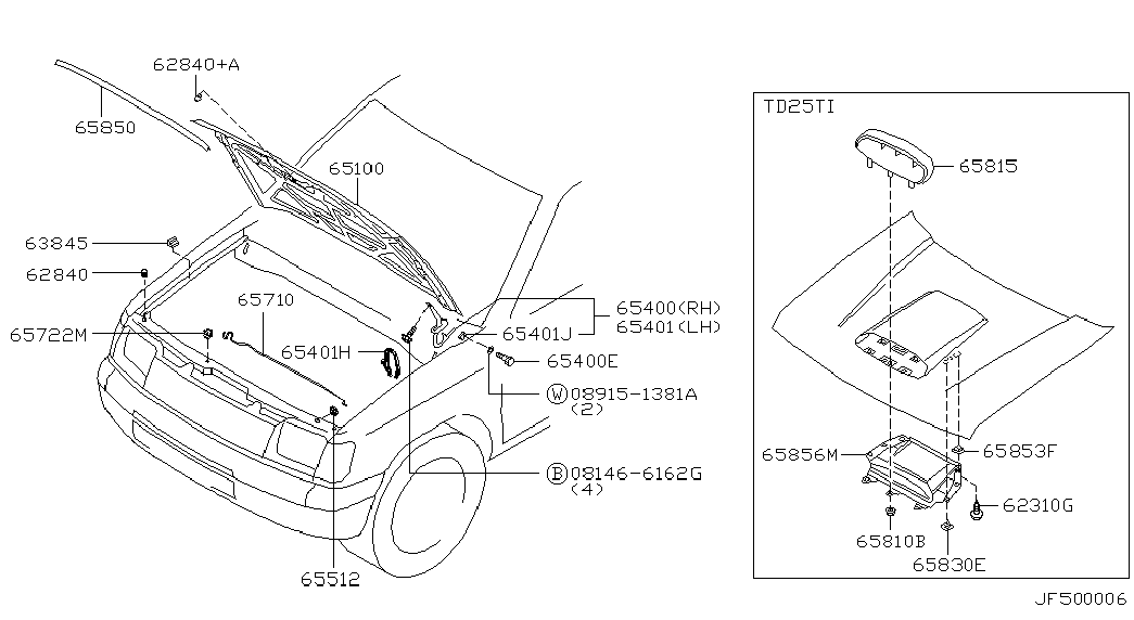 Febest ND-J10 - Tampon,compartiment motor aaoparts.ro