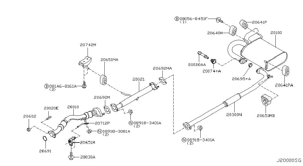 NISSAN 206518H600 - Cuzinet, stabilizator aaoparts.ro