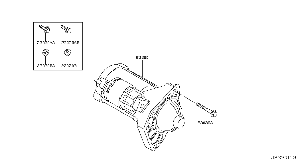 NISSAN 23300-00Q2K - Starter aaoparts.ro