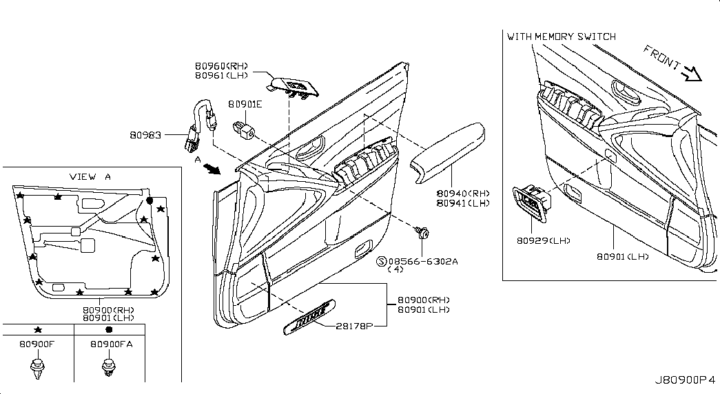 NISSAN 0155330001 - Clips, acoperire decorativa si protectie aaoparts.ro