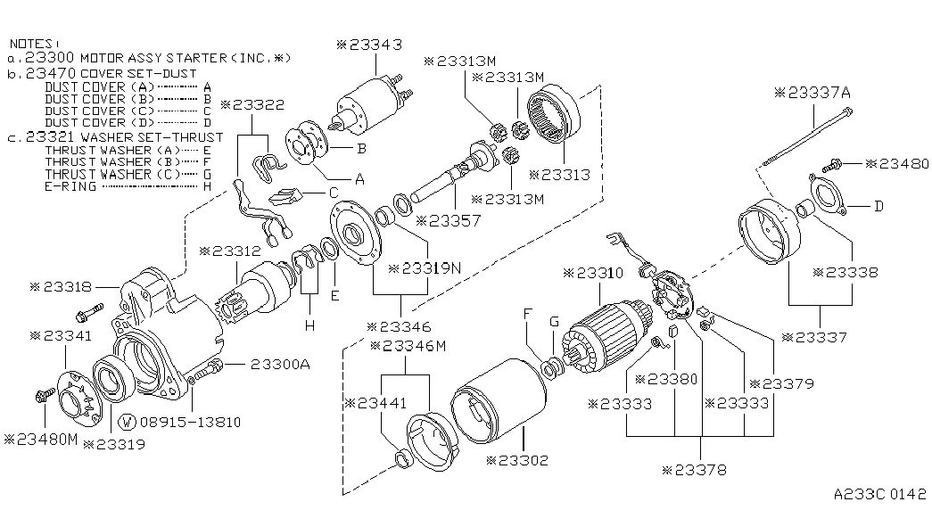 NISSAN 2336312G01 - Rulment sarcina amortizor aaoparts.ro