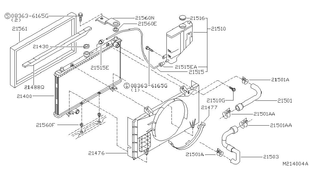 Infiniti 21430-54P00 - Buson,radiator aaoparts.ro