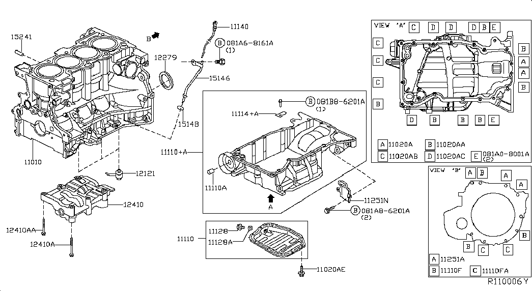 NISSAN 12279-3TS0A - Inel etansare, surub drena ulei aaoparts.ro