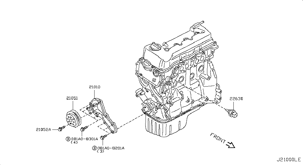 NISSAN 22630-95F0B - Senzor,temperatura lichid de racire aaoparts.ro