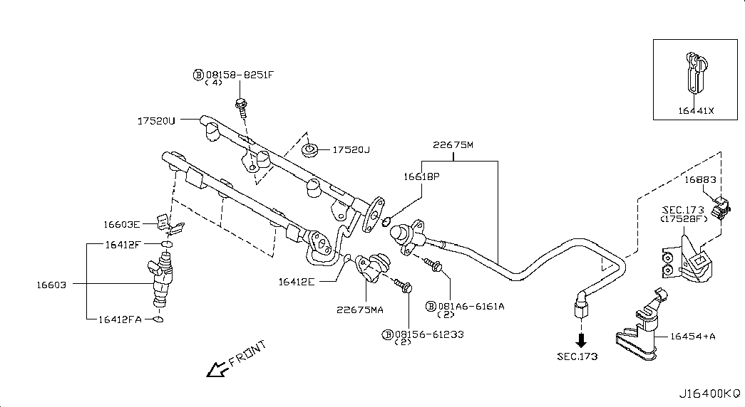 NISSAN 16618-5L310 - Inel etansare, injector aaoparts.ro