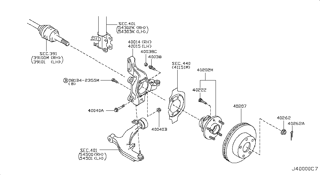 NISSAN 40206 9J400 - Disc frana aaoparts.ro