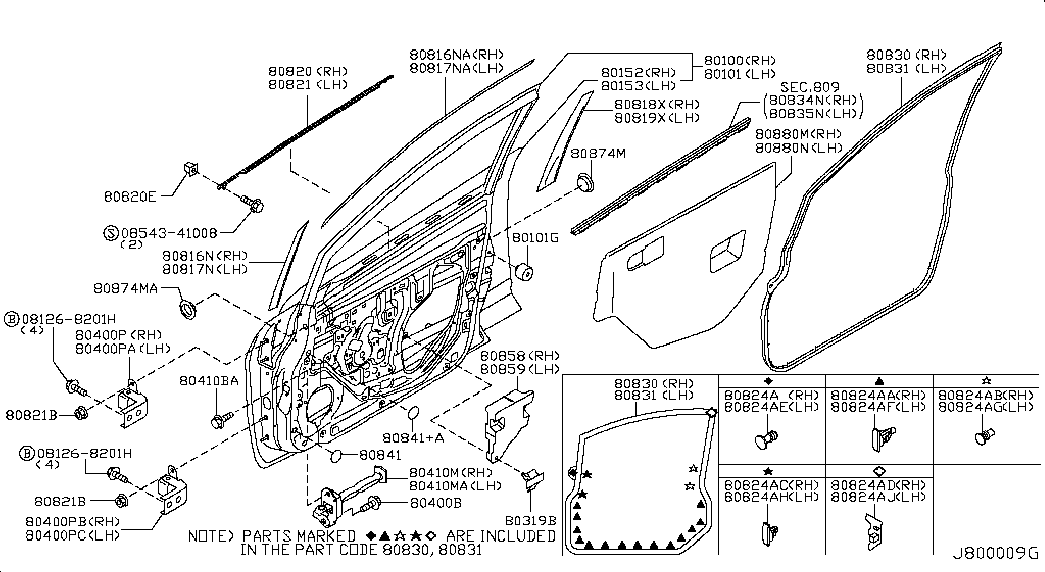 NISSAN 96706-B0700 - Clip aaoparts.ro