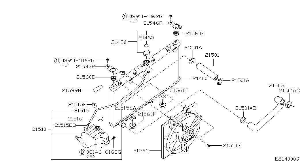 NRF 52069 - Radiator, racire motor aaoparts.ro