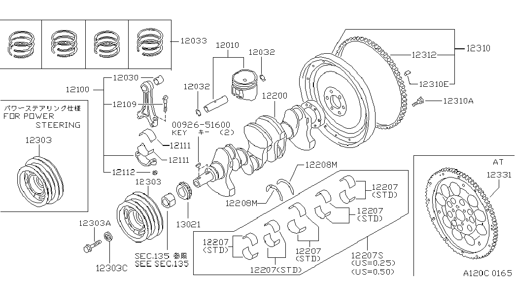 NISSAN 13021-53Y00 - Chit lant de distributie aaoparts.ro