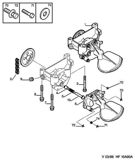 WONGA 1001 68 - ENGINE OIL PUMP aaoparts.ro