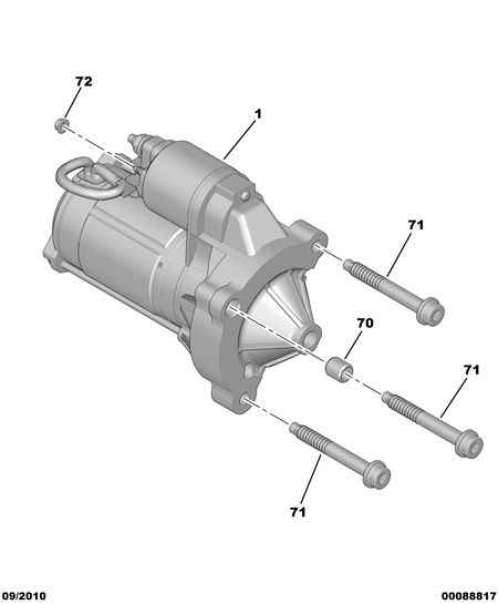 PSA 5802 AW - Starter aaoparts.ro