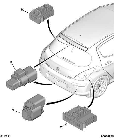 PSA 16 062 487 80 - Set reparat cabluri, becuri haion aaoparts.ro