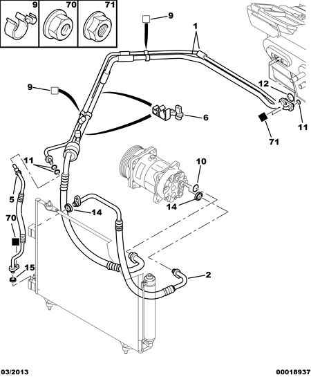 CITROËN 6460 EH - Set reparatie, sistem de climatizare aaoparts.ro