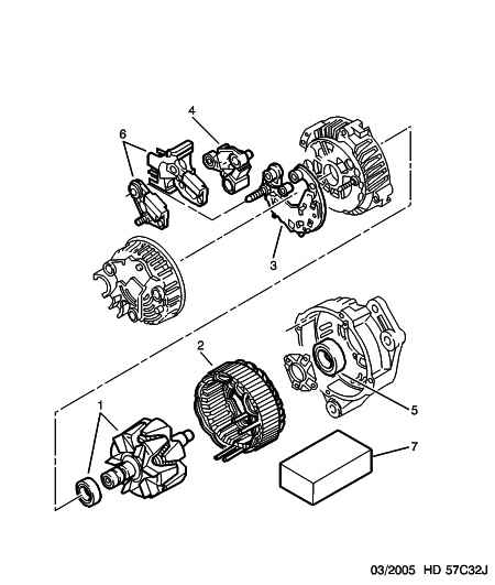 CITROËN 5761 95 - Regulator, alternator aaoparts.ro