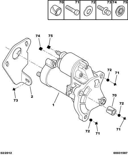 PEUGEOT 5802.F6 - Starter aaoparts.ro