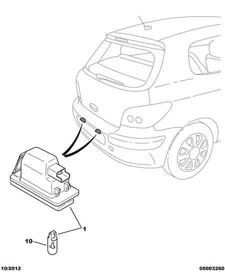 PSA 6340 A5 - Iluminare numar de circulatie aaoparts.ro