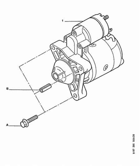 PEUGEOT 5802.C9 - Starter aaoparts.ro