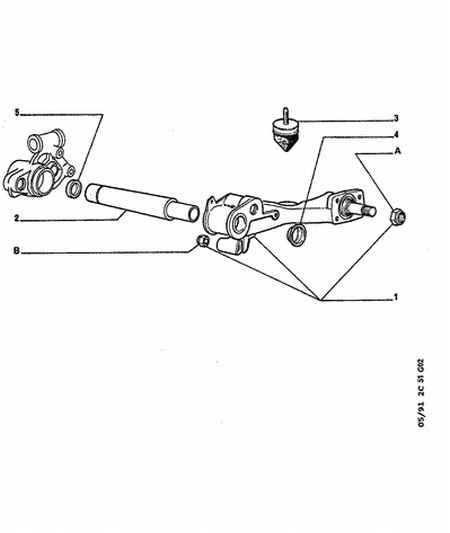 PEUGEOT 5176.17 - Chit reparatie, brat aaoparts.ro