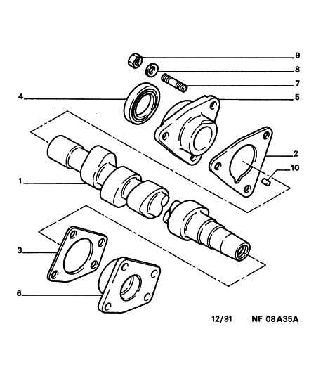 QH Benelux 0804 02 - CAMSHAFT BEARING aaoparts.ro