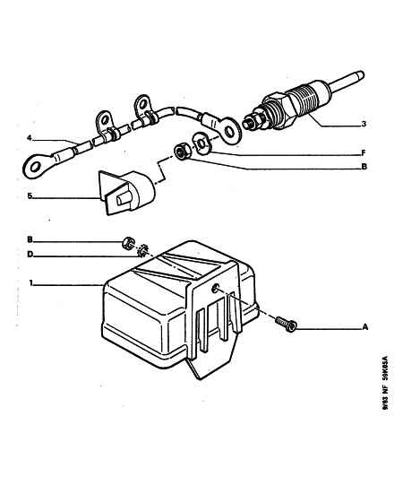 CITROËN/PEUGEOT 5981 15 - Unitate de control,bujii incandescente aaoparts.ro