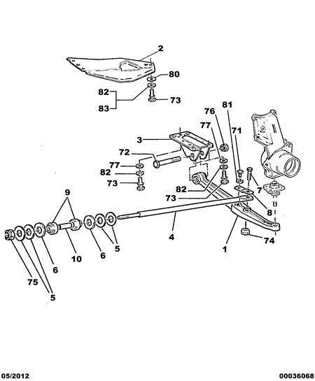 Vauxhall 3 52 041 - Brat, suspensie roata aaoparts.ro