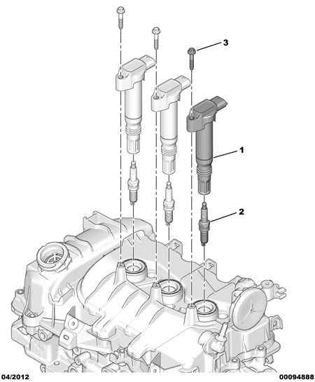 Vauxhall 96 712 145 80 - Bobina de inductie aaoparts.ro