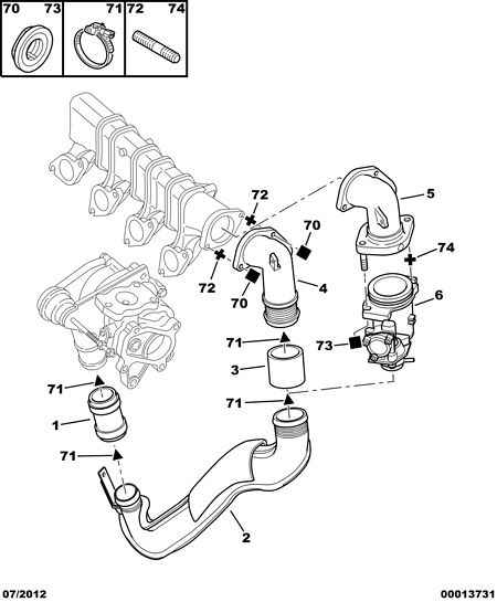 CITROËN/PEUGEOT 0382 P1 - Furtun aer supraalimentare aaoparts.ro