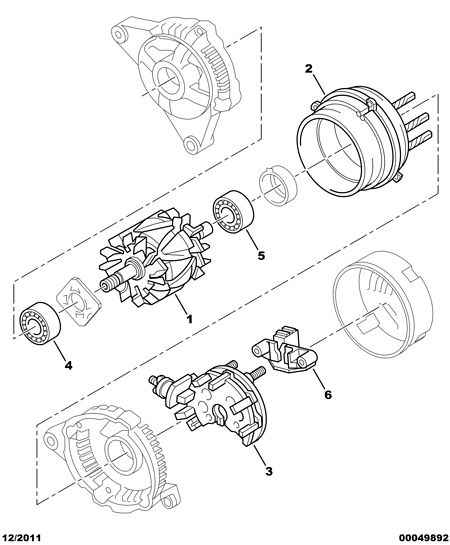 PEUGEOT 5761.86 - Regulator, alternator aaoparts.ro