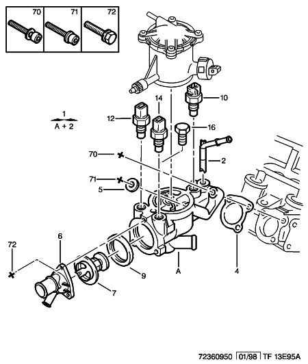 TOYOTA 1336 C9 - Flansa lichid racire aaoparts.ro