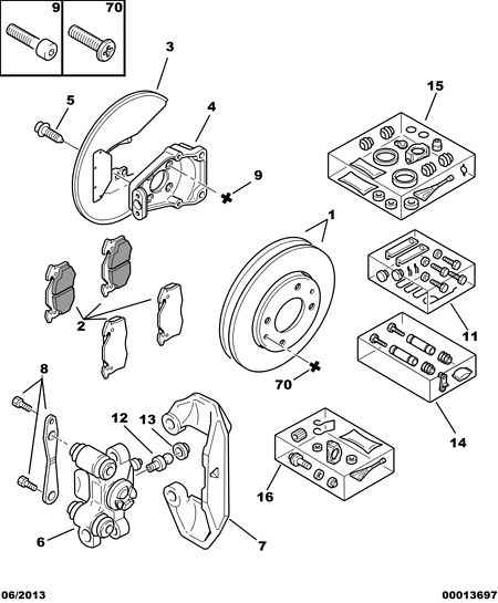 CITROËN 4252 56 - Set placute frana,frana disc aaoparts.ro