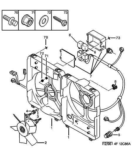 PSA 1253 39 - Ventilator, radiator aaoparts.ro