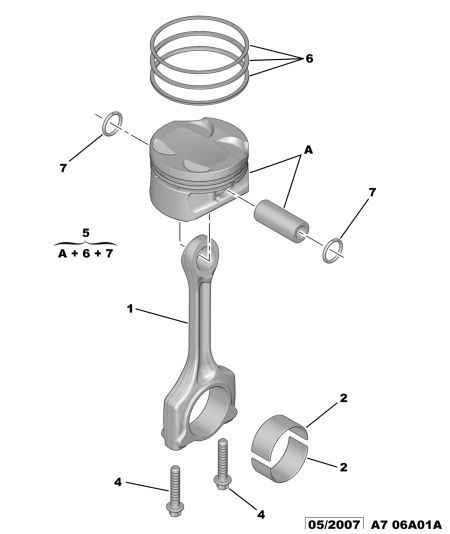 PSA 0628.T6 - Piston aaoparts.ro