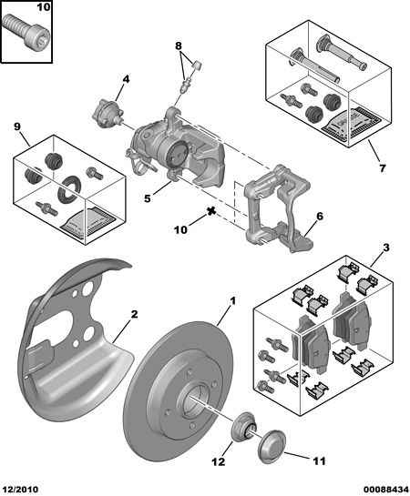 PEUGEOT (DF-PSA) 4254 01 - Set placute frana,frana disc aaoparts.ro