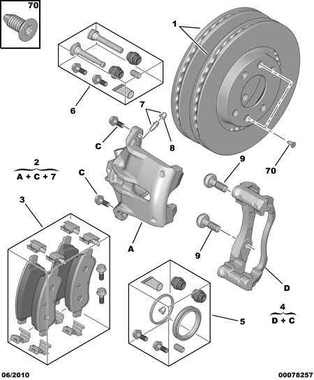 PSA 4249 15 - Disc frana aaoparts.ro
