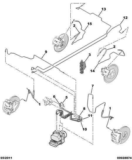 JAPCAR 4887 96 - BRAKE HOSE aaoparts.ro