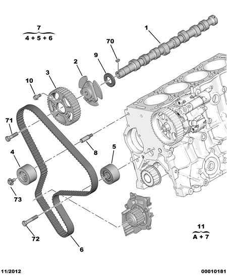 CITROËN 0829.C3 - Rola intinzator,curea distributie aaoparts.ro