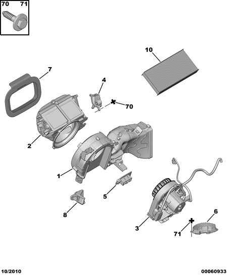 CITROËN 6450 XE - Rezistor, ventilator habitaclu aaoparts.ro