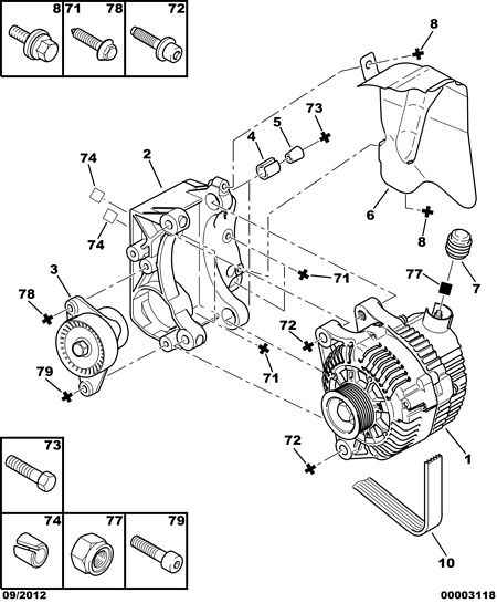 PEUGEOT (DF-PSA) 5705 FA - Generator / Alternator aaoparts.ro